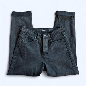 Black Straight Leg Jeans